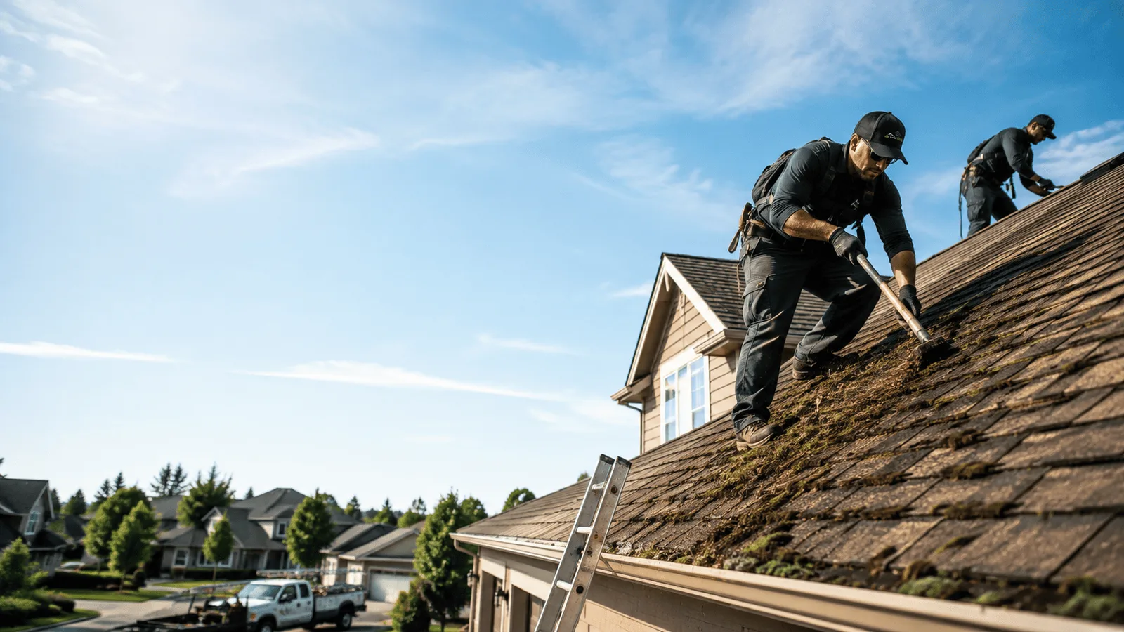 Roof Moss Removal in Pittsfield, MA near me